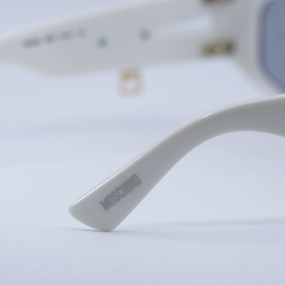 Moschino MOS158/S 0SZJ IR Sunglasses - Ivory Frame, Grey Lenses main image 9